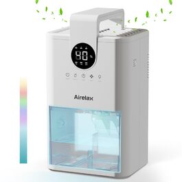 Електричний осушувач повітря Airelax 1000 мл з автовимкненням, тихий, для підвалу, спальні, ванної кімнати