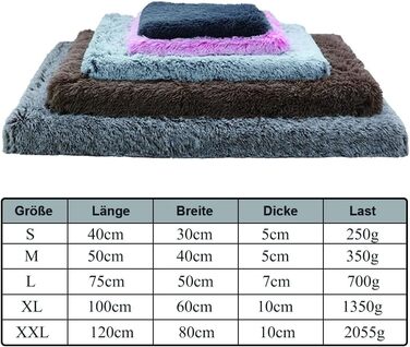 Крісло-ліжко для собак великих та маленьких порід, захист дивану, плюшеве, м'яке, дихаюче, ліжко для котів, зимове, тепле, з підкладкою, миється, знімний чохол, неслизьке, подушка для собак (XL 100x60x10 см, світло-сірий)