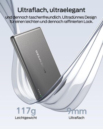 Power Bank MOVESPEED MagSafe 5000mAh Space Grau - Бездротовий зарядний пристрій для iPhone