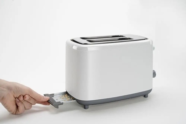 Тостер Black+Decker BXTO820E, білий, 820 Вт