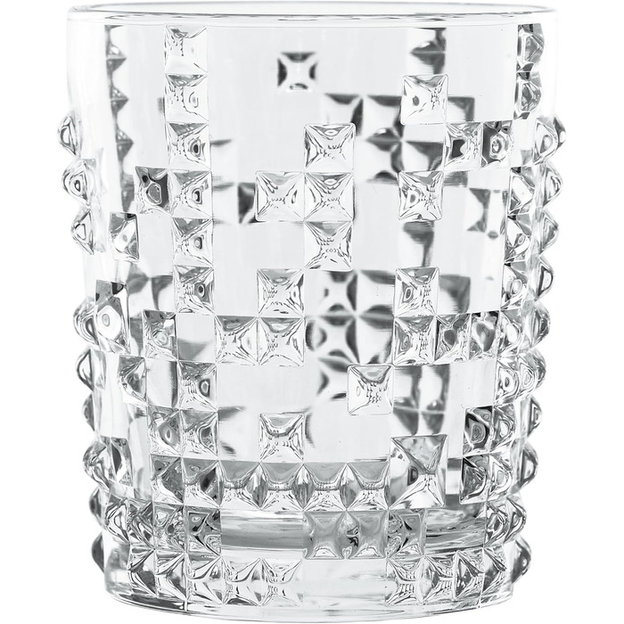 Набір віскі Nachtmann 4 шт., склянки віскі, кришталеве скло, 348 мл, Punk, декалітр + 2 склянки