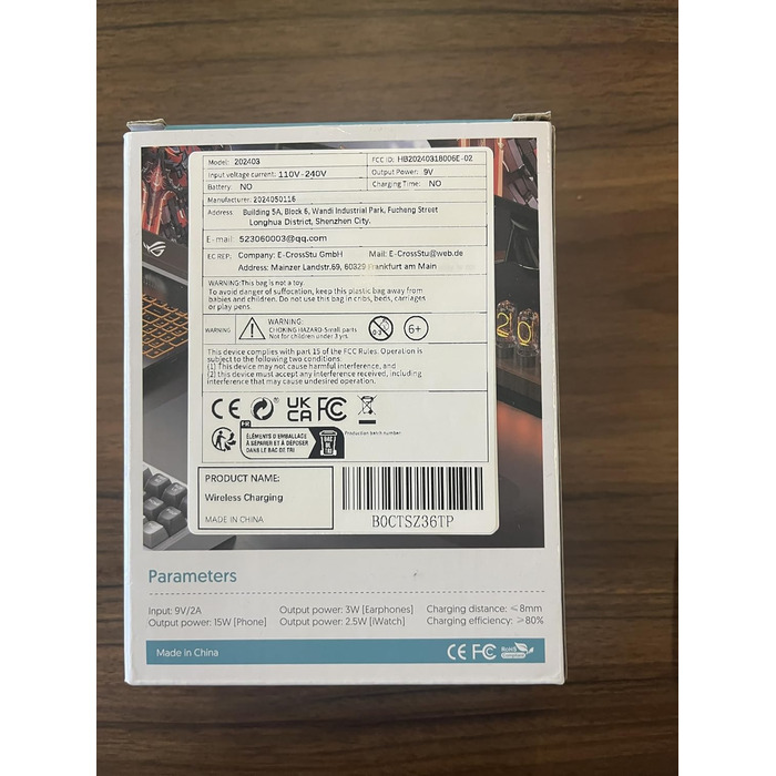 Станція бездротової зарядки 3-в-1 для Apple: iPhone, AirPods, Apple Watch (Weiß)