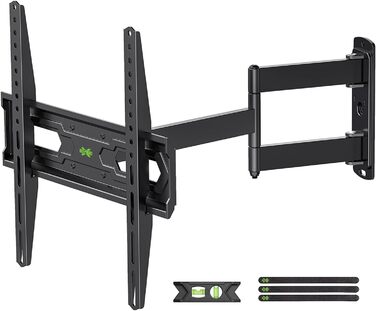 Кріплення для телевізора USX-MOUNT XMM902: поворотне, нахилене, для плоских та вигнутих телевізорів до 35 кг, VESA 400x400 мм (26-55 дюймів)