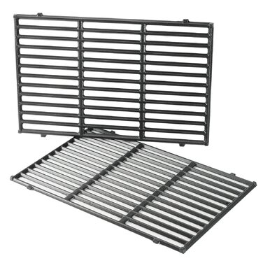 Решітка для гриля Weber Genesis 300 серії Onlyfire, емальований сталь, заміна 7524/7528, 49,5x32 см