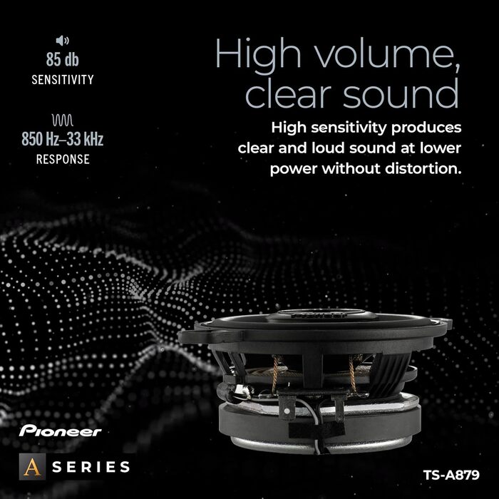 Автомобільна акустика Pioneer TS-A879, 3.5
