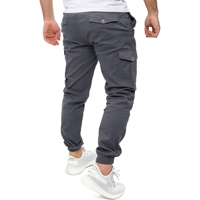 Чоловічі штани карго PITTMAN Darius сірі (Tornado 183907) - бавовняні штани карго джогери 33W/30L