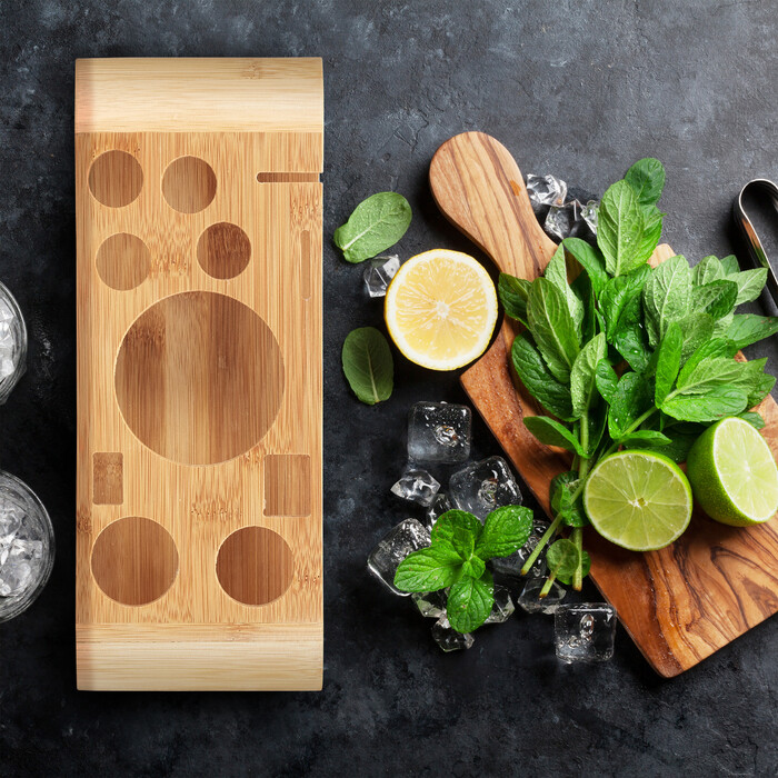 Relaxdays 11-Piece Cocktail Set, Stainless Steel