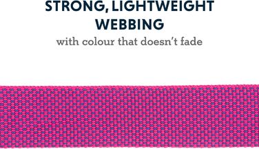 Нашийник для собак Ruffwear Hi & Light, ультраміцний та легкий, 51-66 см, Alpenglow Pink