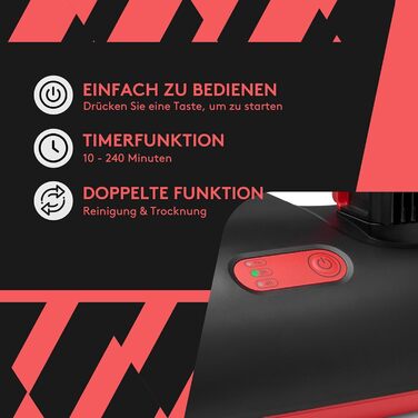 Сушарка для взуття з дезодорантом 2 в 1, 110W - для футбольного, спортивного взуття та іншого | Активний кисень, антибактеріальний ефект