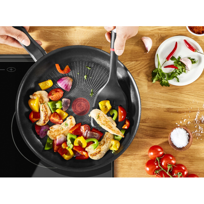 Набір сталевих сковорідок TEFAL Daily Cook (20/24/26/28/30 см), для індукційних плит