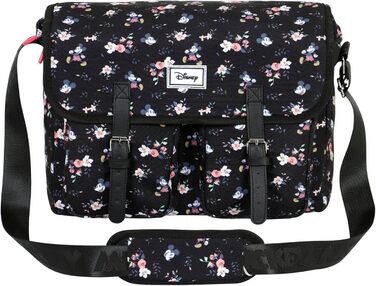 Mickey Mouse Nature-Large Satchel Shoulder Bag, Black