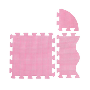Relaxdays 25-Piece Puzzle Mat with Border