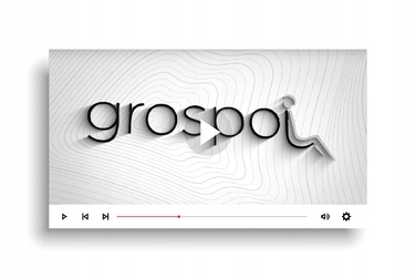 Ергономічне офісне крісло GROSPOL Team Plus HD, обертове, червоне