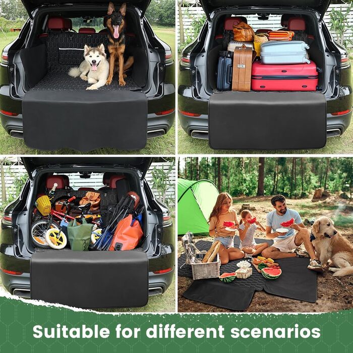 Захист для багажника авто: вологостійкий килимок для собак, 195x103 см