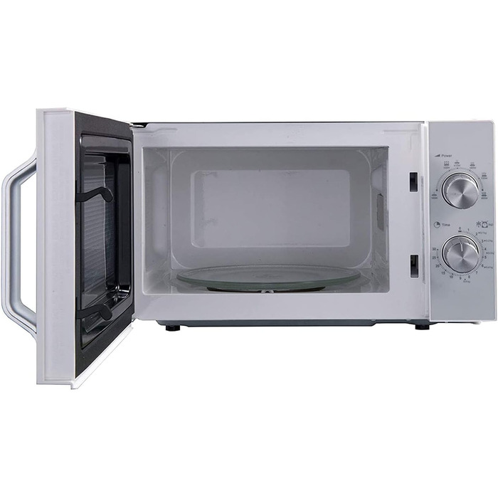 Мікрохвильова піч Sharp R204WA Solo, 20 л, 800 Вт, біла