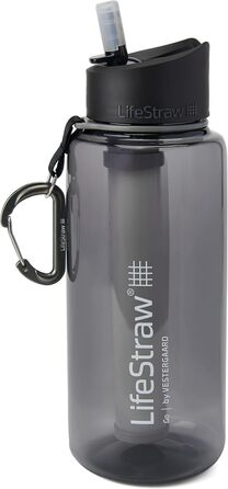 LifeStraw Go 650ml (1000ml, Grey)