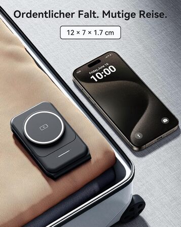 Станція зарядки MagSafe INIU 15W 3-в-1: для iPhone, Apple Watch, AirPods (з адаптером 20W та USB-C кабелем)