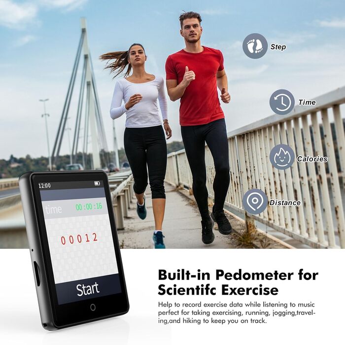 MP3-плеєр для дітей з Bluetooth 5.3, 64GB, 2.8