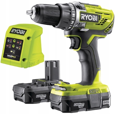 Акумуляторний ударний дриль-шурупокрут Ryobi 18 V 2 Ah 50 Nm