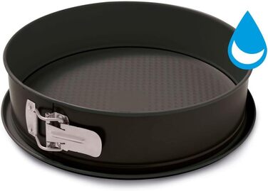 Форма для випічки 26 см Boden, сталева з подвійним антипригарним покриттям, чорна