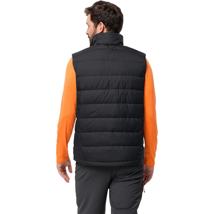 Жилет чоловічий Jack Wolfskin Ather Down M Rds, чорний, XL