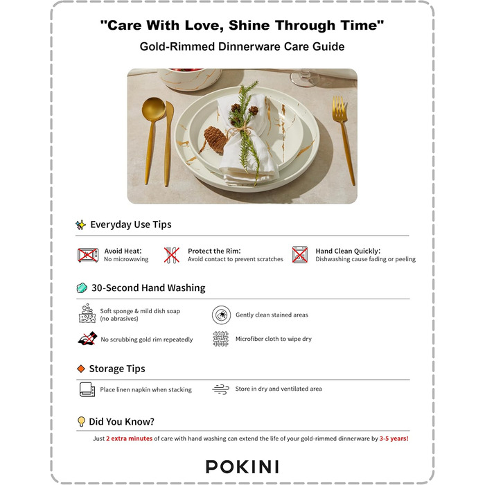 Набір посуду White Gold Splash, 12 предметів: тарілки та миски, преміум-посуд з тонкого порцеляну для 4 осіб, ідеальний для урочистих вечерь та весіль, колір 