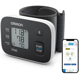Тонометр Omron RS3 Intelli IT на зап'ястя з Bluetooth для дому та в дорогу