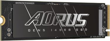 SSD Gigabyte AORUS Gen5 1TB M.2 PCIe Gen5x4 NVMe 2.0 2280 - 13600/10200 MB/s