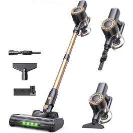 Бездротовий акумуляторний пилосос Lubluelu: легкий, тихий, з LED-дисплеєм, потужний, для дому та авто