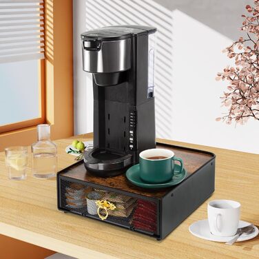 Тримач для капсул Tassimo (64 капсули), металевий органайзер для капсул кави, стійка-диспенсер