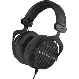 Навушники Beyerdynamic DT 990 PRO (80 Ом, Чорні) - професійні студійні навушники для міксування, мастерингу та редагування, Made in Germany