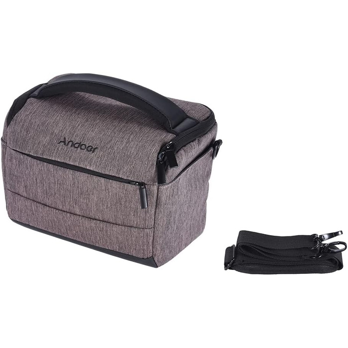 Сумка для камери Andoer: для Canon, Nikon, Sony, Fujifilm, Olympus, Panasonic (1 камера + 2 об'єктиви + аксесуари)