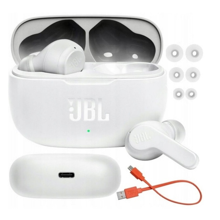 Бездротові вакуумні навушники JBL Wave 200TWS