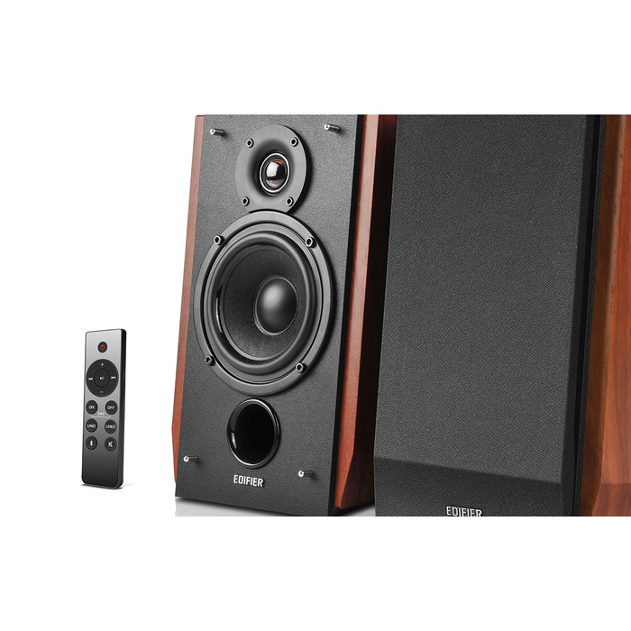 Комплект акустичних систем 2.0 Edifier R1700BTs, 66 Вт, коричневий
