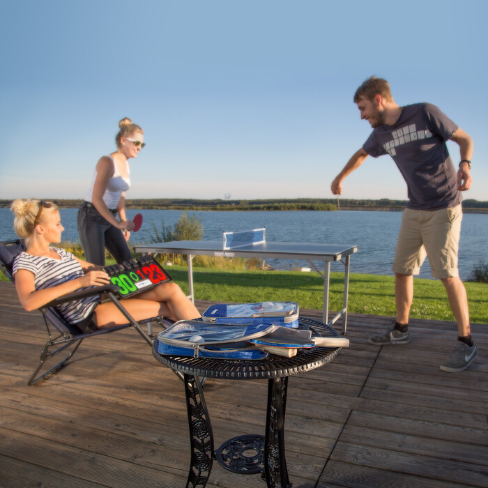 Relaxdays Table Tennis Set with Net