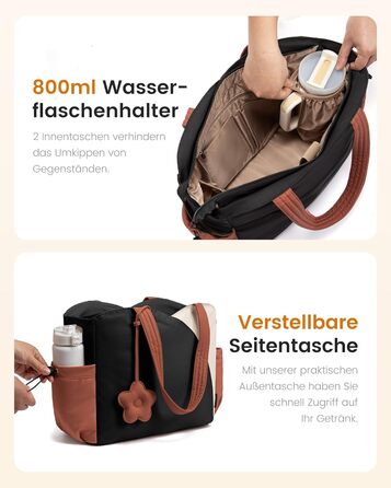 Сумка LOVEVOOK Shopper для жінок, велика сумка-тоут для ноутбука 15.6