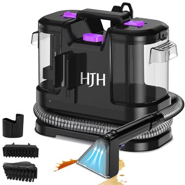 Апарат для чищення м'яких меблів Nassauger, 450W, 12kPa: мийка килимів, диванів, автосидінь, соф