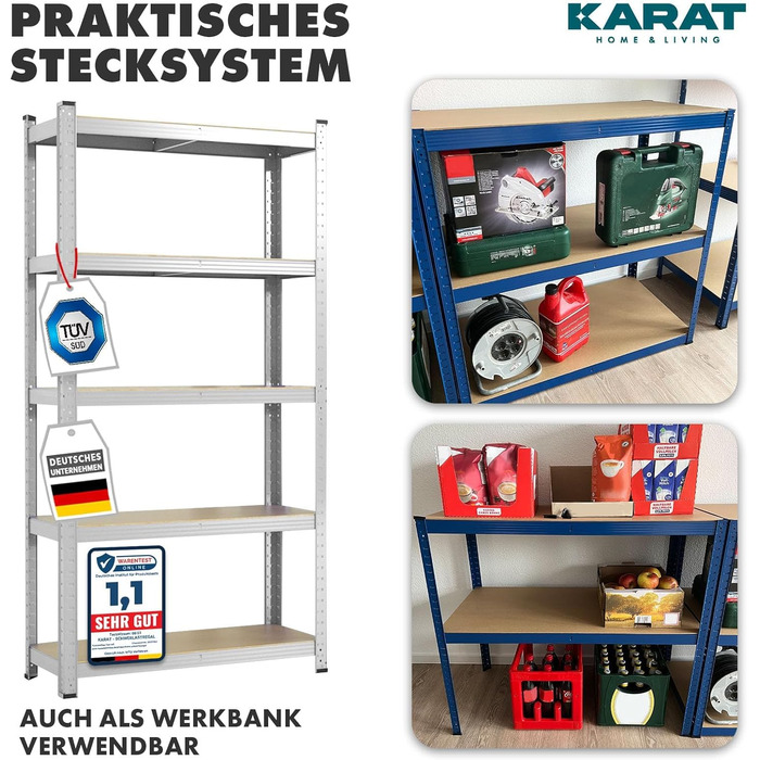 KARAT TitanRack Big Heavy-Duty Shelving Unit