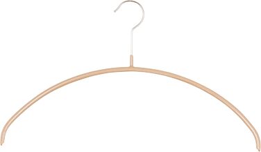 MAWA Children's Clothes Hangers, 10-Piece Set, Space-Saving and Non-Slip Top Hangers for T-Shirts and Sweaters, 360° Swivel, High-Quality Non-Slip Coating, 30 cm, Black