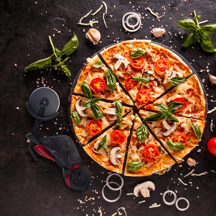 Мотоцикл Relaxdays Pizza Cutter