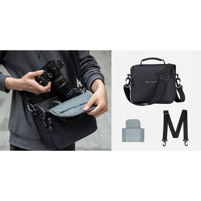Фотосумка-слінг K&F Concept Camera Sling Bag, синя