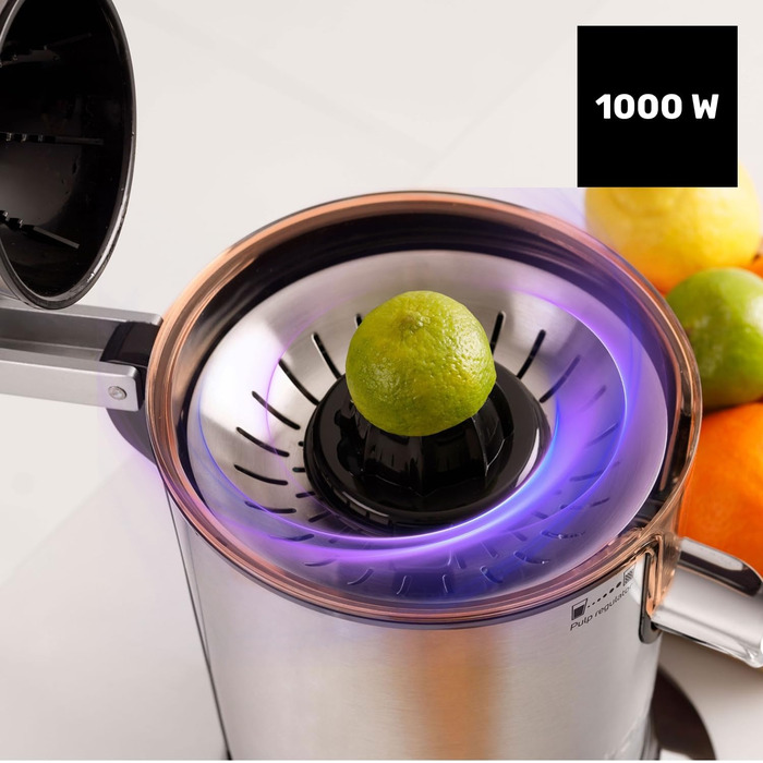 Електричний соковитискач Taurus SQ601X | 600W | Професійний двигун AC | 0.65L | Для цитрусових
