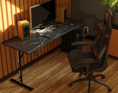 Письмовий стіл COBRA XL-Mate CRF160, Чорний