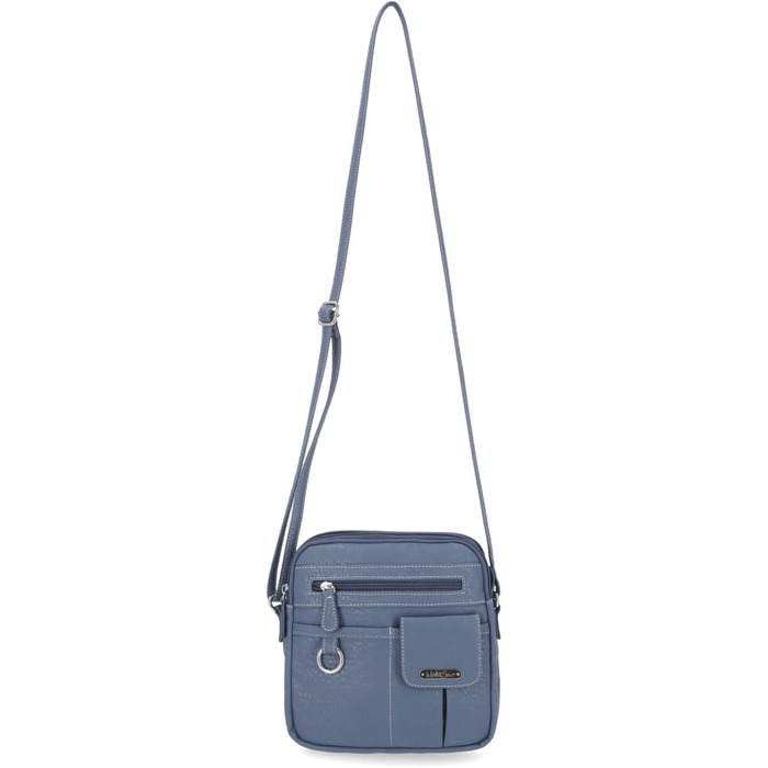 Сумка жіноча крос-боді MultiSac North South Mini Zip Around Denim (2)