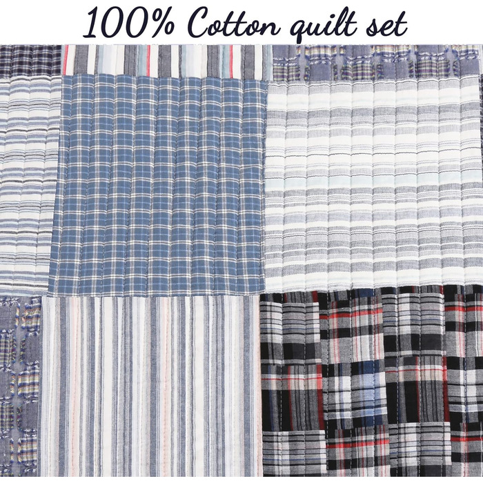 Комплект постільної білизни Cozy Line Home Fashions Moorea Wende, 3-частини (Деним, Twin)