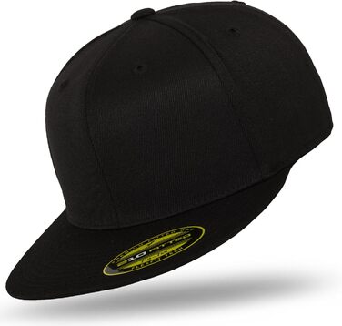 Кепка Flexfit Premium 210 чорна, унісекс, Basics - Casual Wear, Streetwear, L-XL
