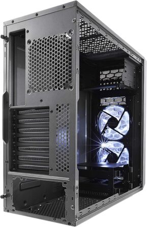 Корпус ПК Fractal Design Focus G Black - Midi Tower з боковим склом для ігрового ПК