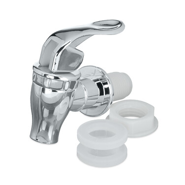 Relaxdays 8-Liter Beverage Dispenser with Stand