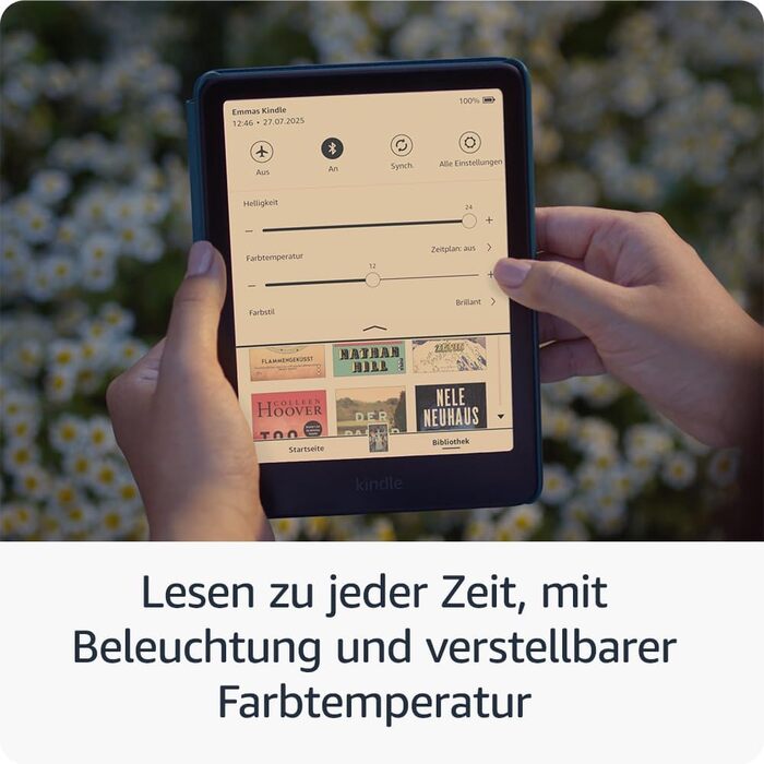 Amazon Kindle Colorsoft (останнє покоління) – з кольоровим дисплеєм та регульованим підсвічуванням – 16 GB без Kindle Unlimited