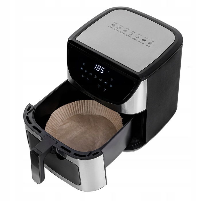 Аерофритюрниця Bergmann 8L Air Fryer 1800W 7в1 з сенсорною панеллю